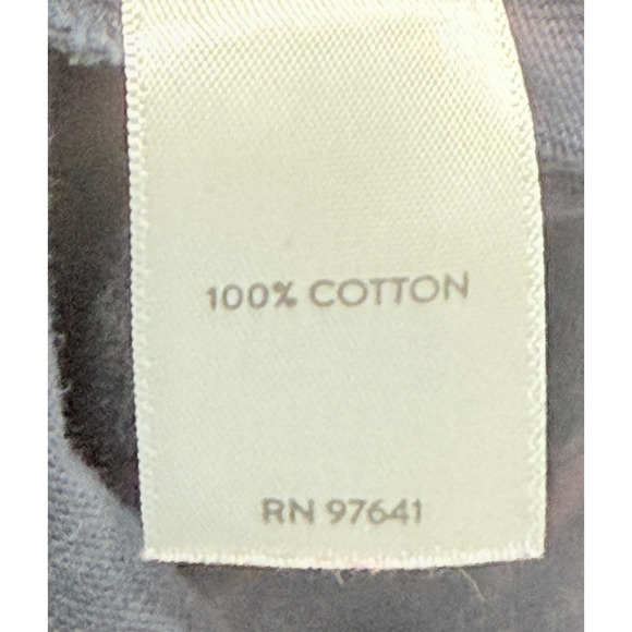 Pure Jill Dress Large Pink Gray Cloud Tie Dye Mini V-Neck Long Sleeve Pullover - Picture 7 of 9